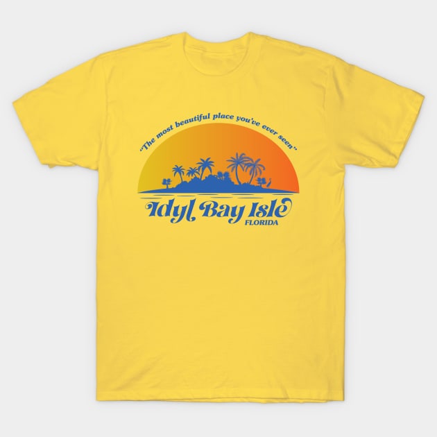 Idyl Bay Isle T-Shirt by GoAwayGreen